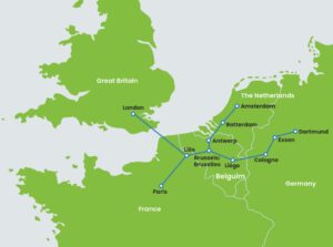 Rotas da Eurostar para Paris